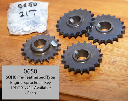 SOHC Engine Sprockets